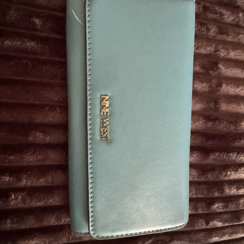 Nine West Teal Wallet